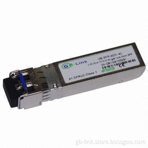 Fiber-optic receivers/transceiver/transmitters, 4.25Gb/s 1,310nm single-mode 40km SFP
